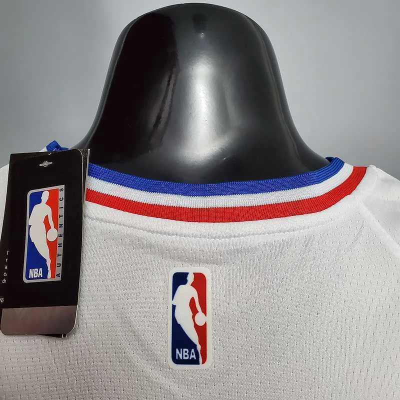 Iverson #3 Detroit Pistons white 2