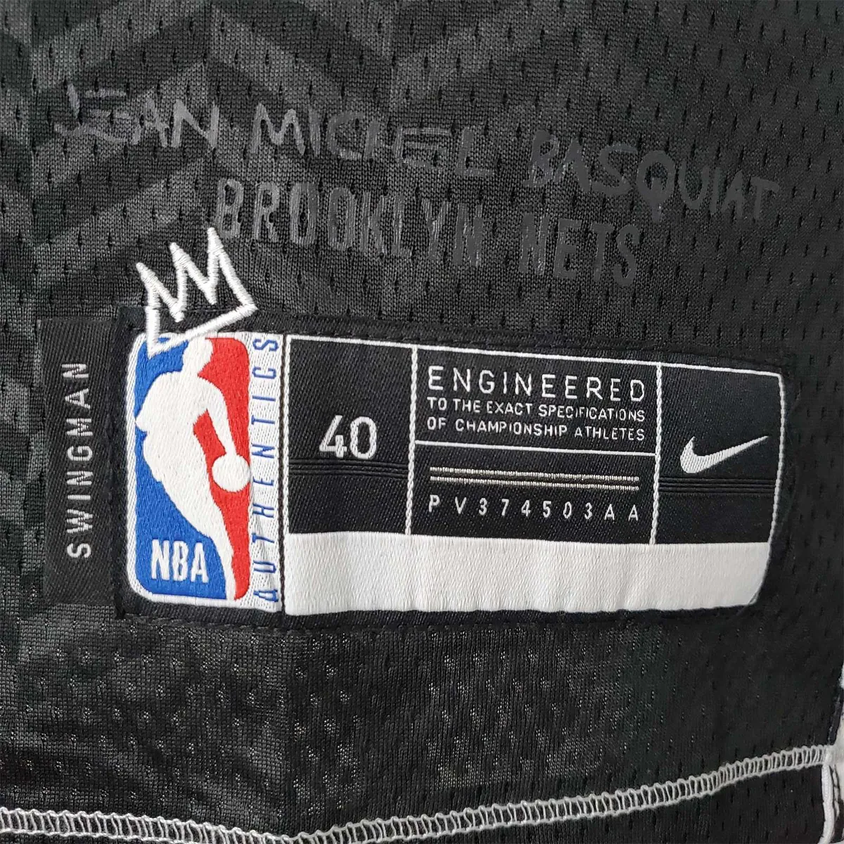 Brooklyn Nets Curry #30 City Edition Black 1