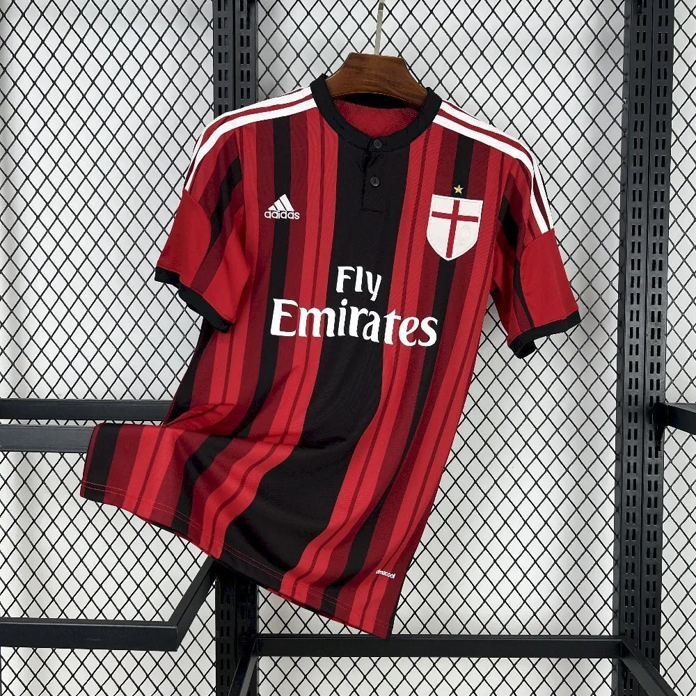 14-15 AC Milan Home Retro Kit Vintage Shirt AAAAJersey Supply Yupoo 6