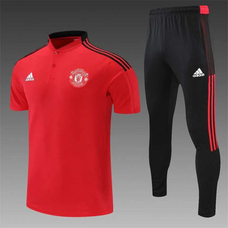 Manchester United Polo red crew neck 21