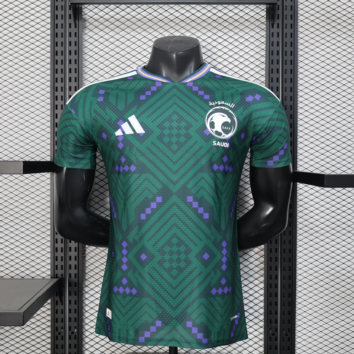 2026 World Cup Saudi Arabia Home Kit Football Player Version T-Shirt AAAAJersey Supply Yupoo 8