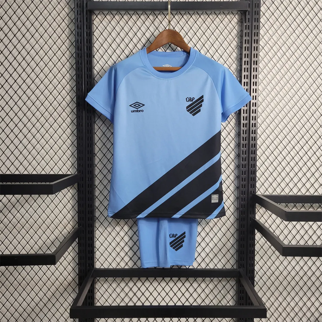 23-24 Athletico Paranaense third away kids kit 11
