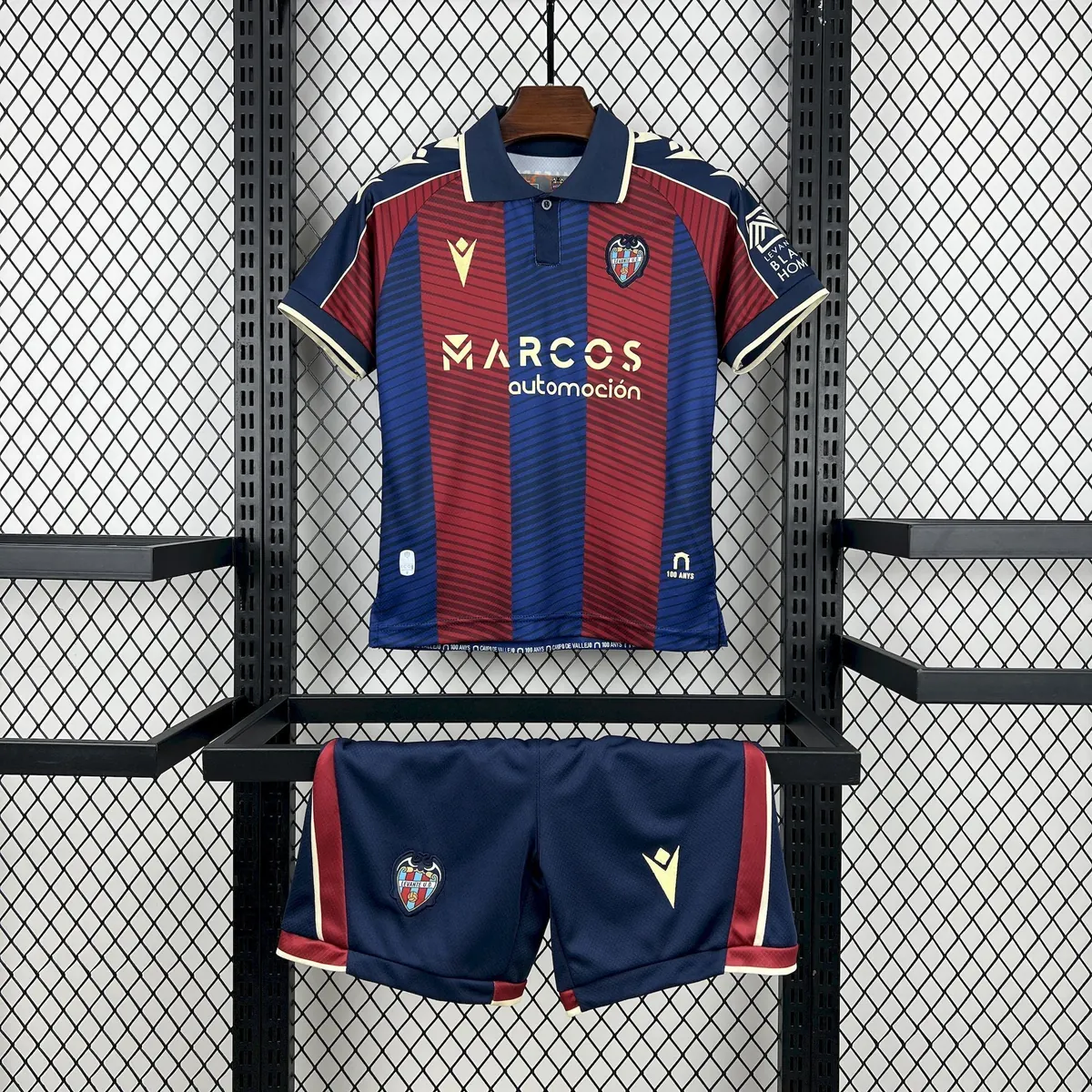 25-26 Levante UD Home Jersey Kids Kit Soccer T-Shirt AAAAJersey Supply Yupoo 6