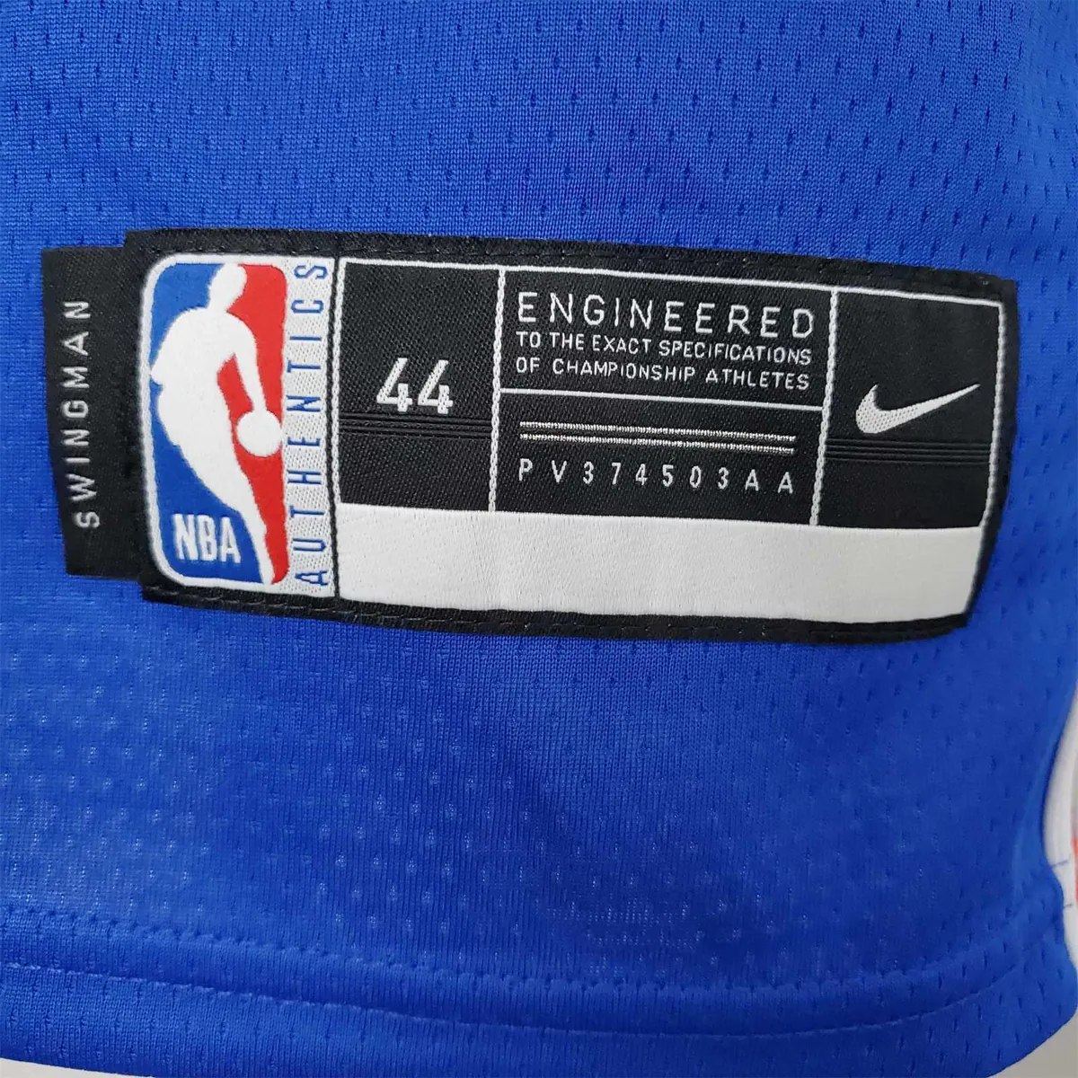 76ers Harden #1 V-Neck Blue 7