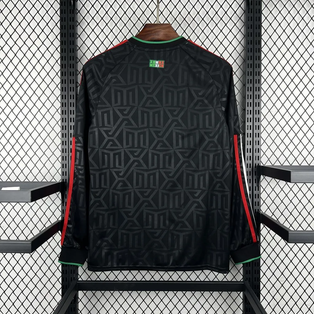 World Cup Jersey 2026 Mexico Mens Third Kit Football Long Sleeve T-Shirt AAAAJersey Supply Yupoo 2 1