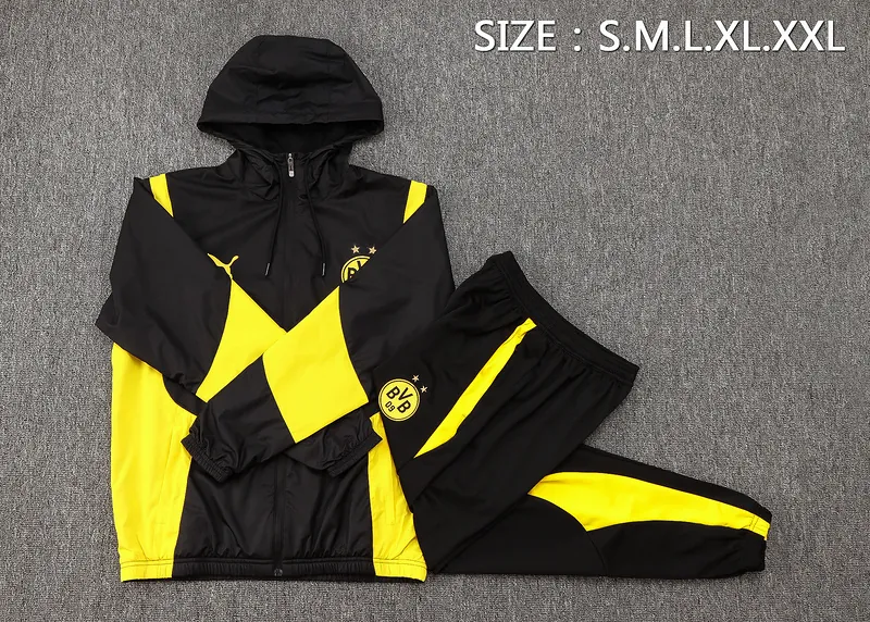 24-25 Dortmund Hoodies Windbreaker Jackets Football Shirts 1