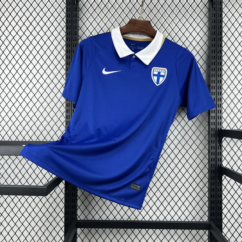 2026 World Cup FIFA Finland Away Kit Soccer T-Shirt AAAAJersey Supply Yupoo 6 3