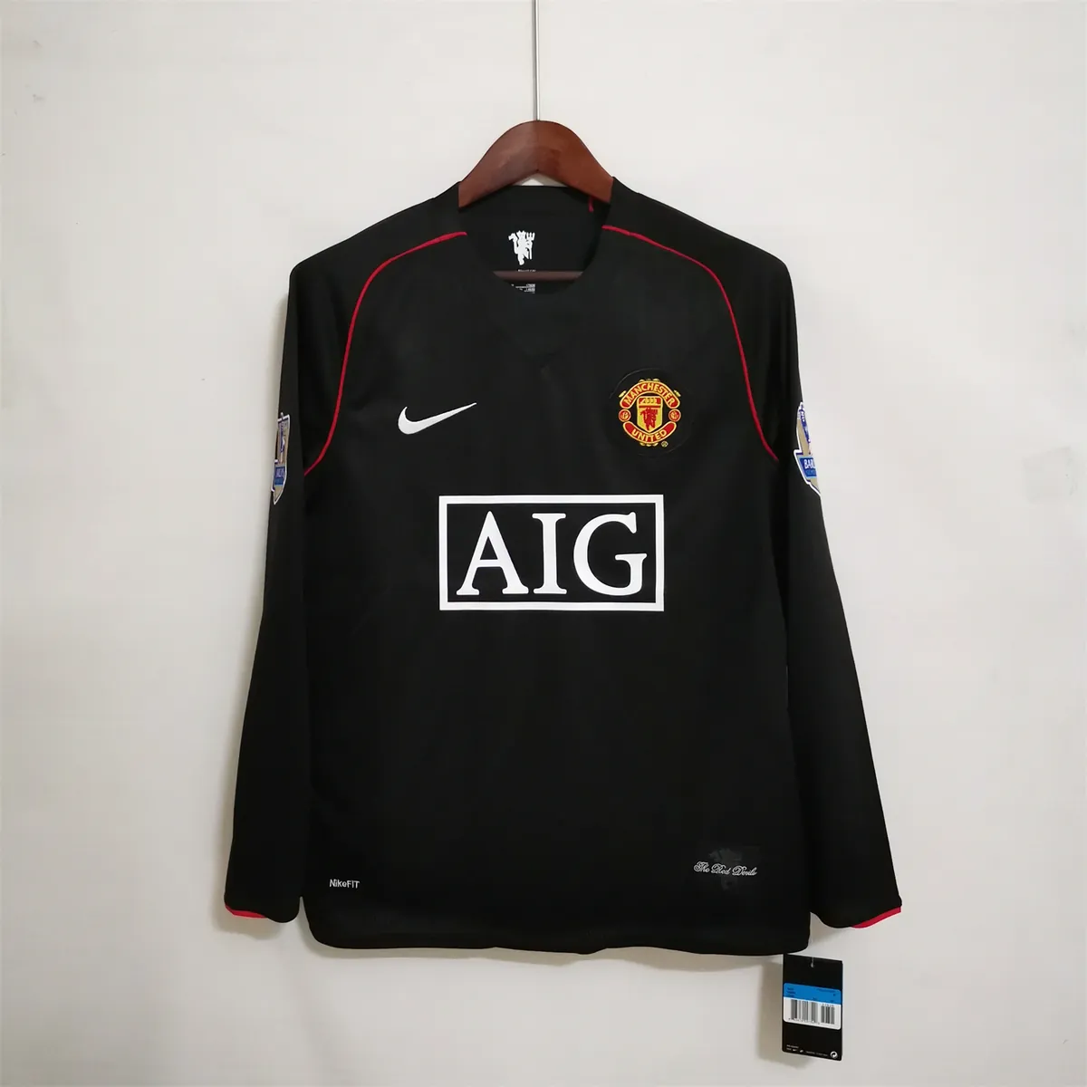 07-08 Manchester United away long sleeve 15