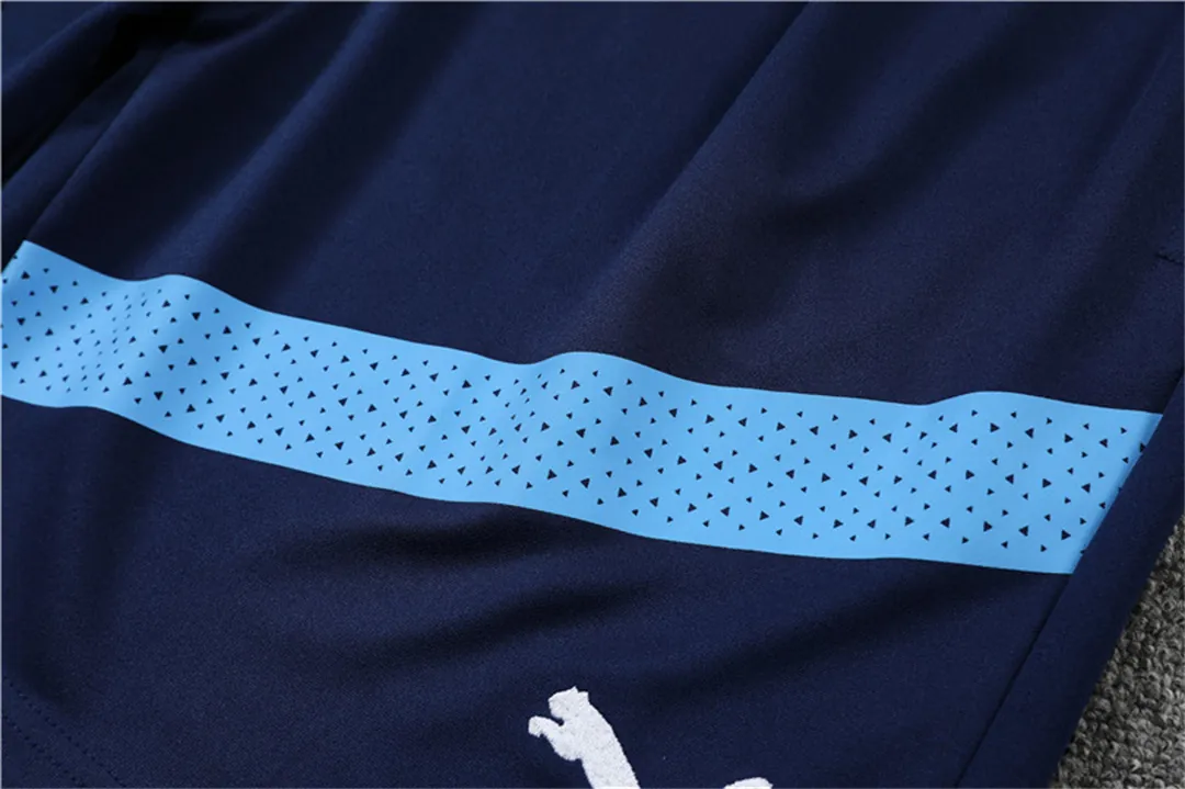22-23 Manchester City Training Kit Blue 5