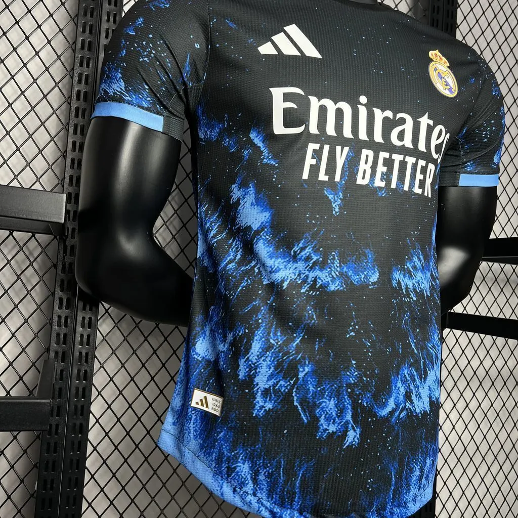 24-25 Real Madrid Ocean Blue Special Edition Player Version Shirt Sport AAAAJersey Yupoo 1