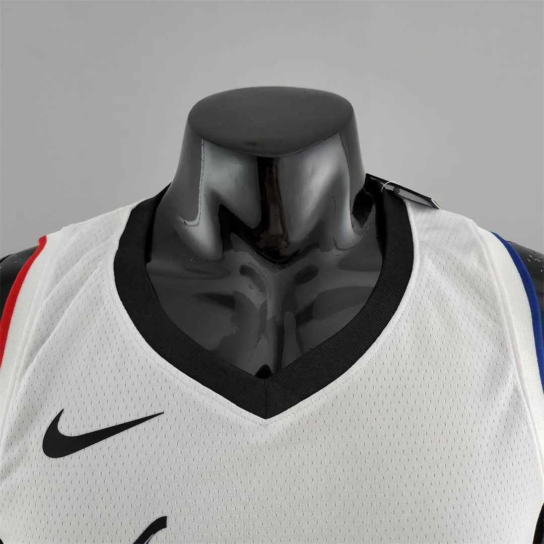 WALL#11 Los Angeles Clippers White NBA jersey 8