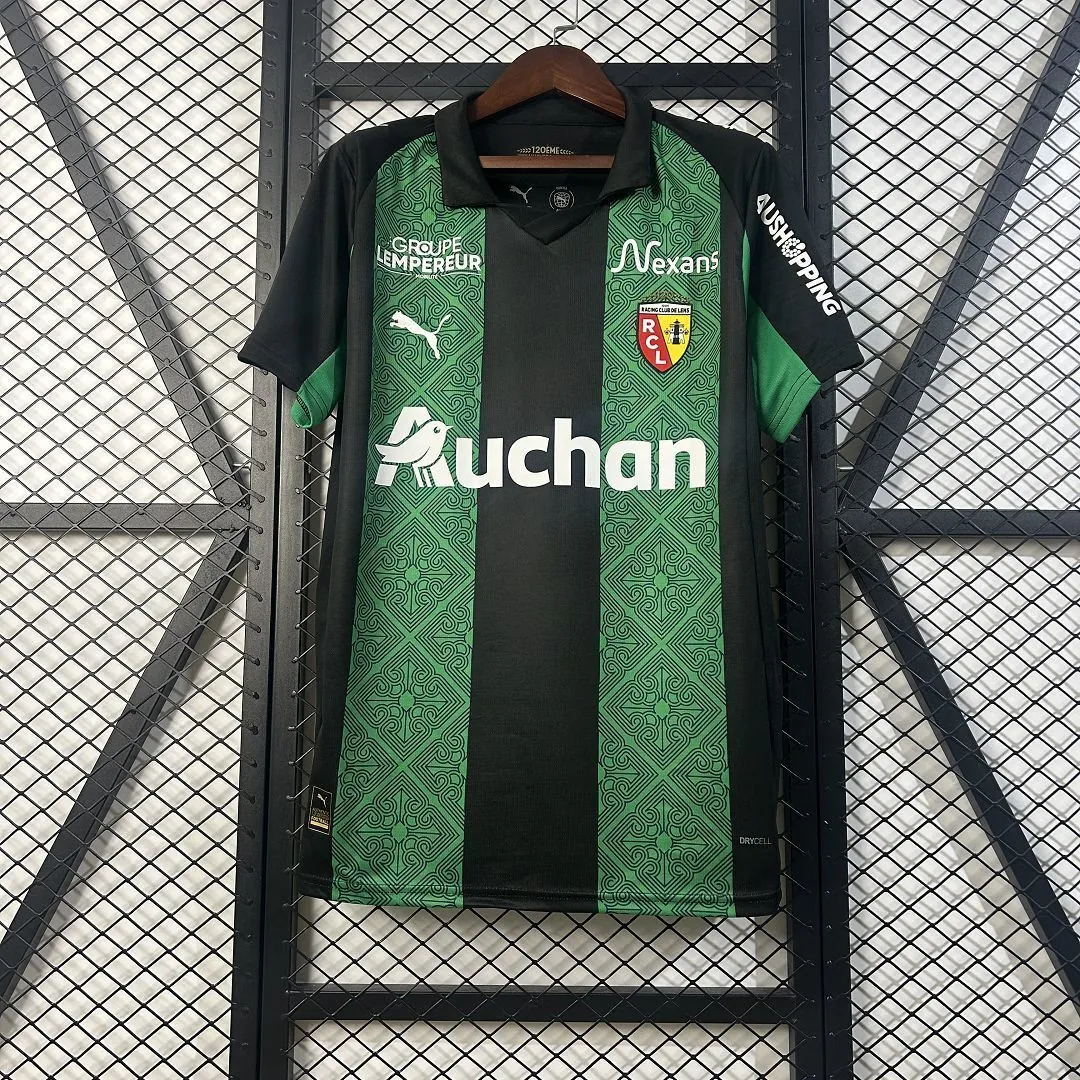 25-26 Lens Away Kit Football T-Shirt Sino AAAAJersey Supply Yupoo 8