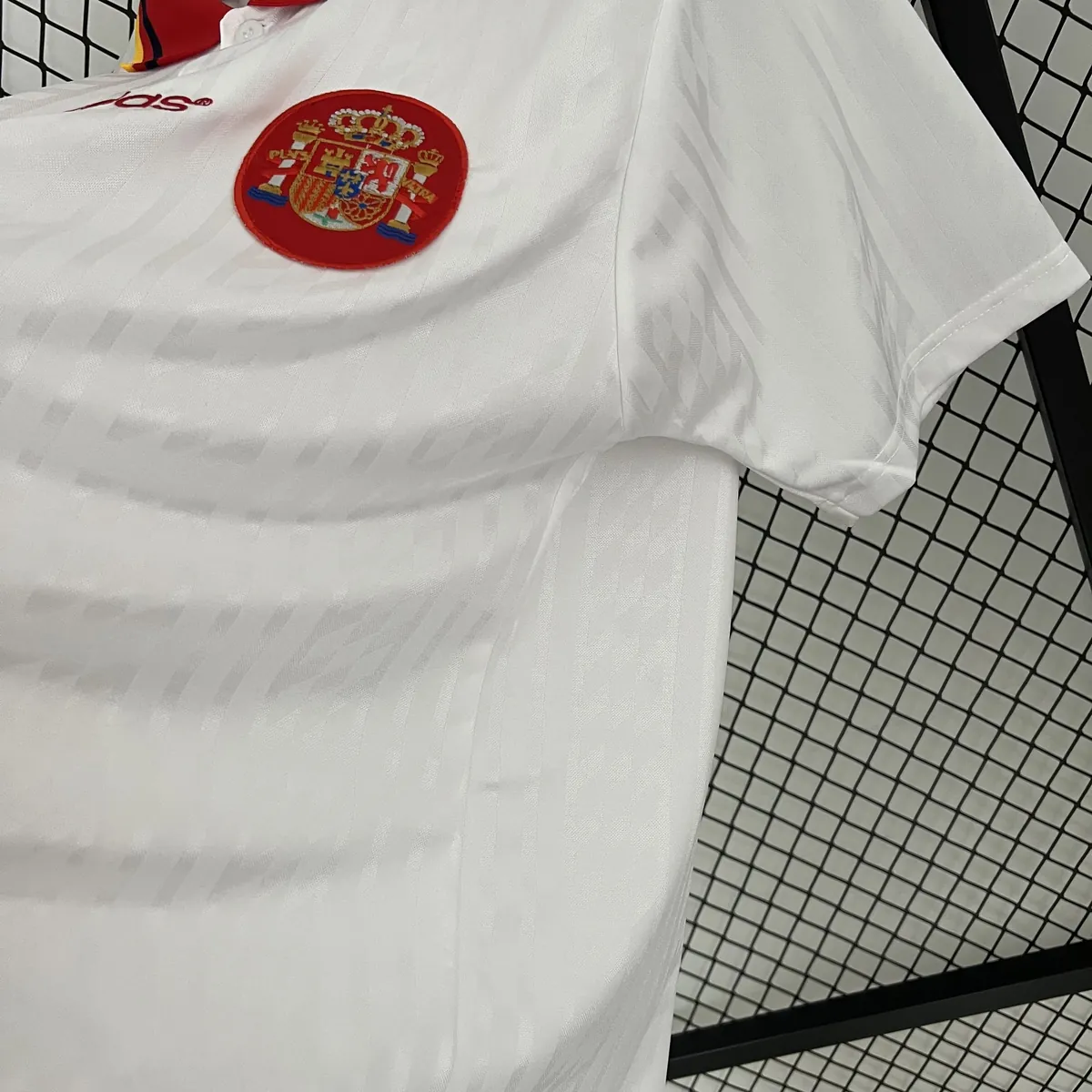 1994 Spain away white retro jersey 7