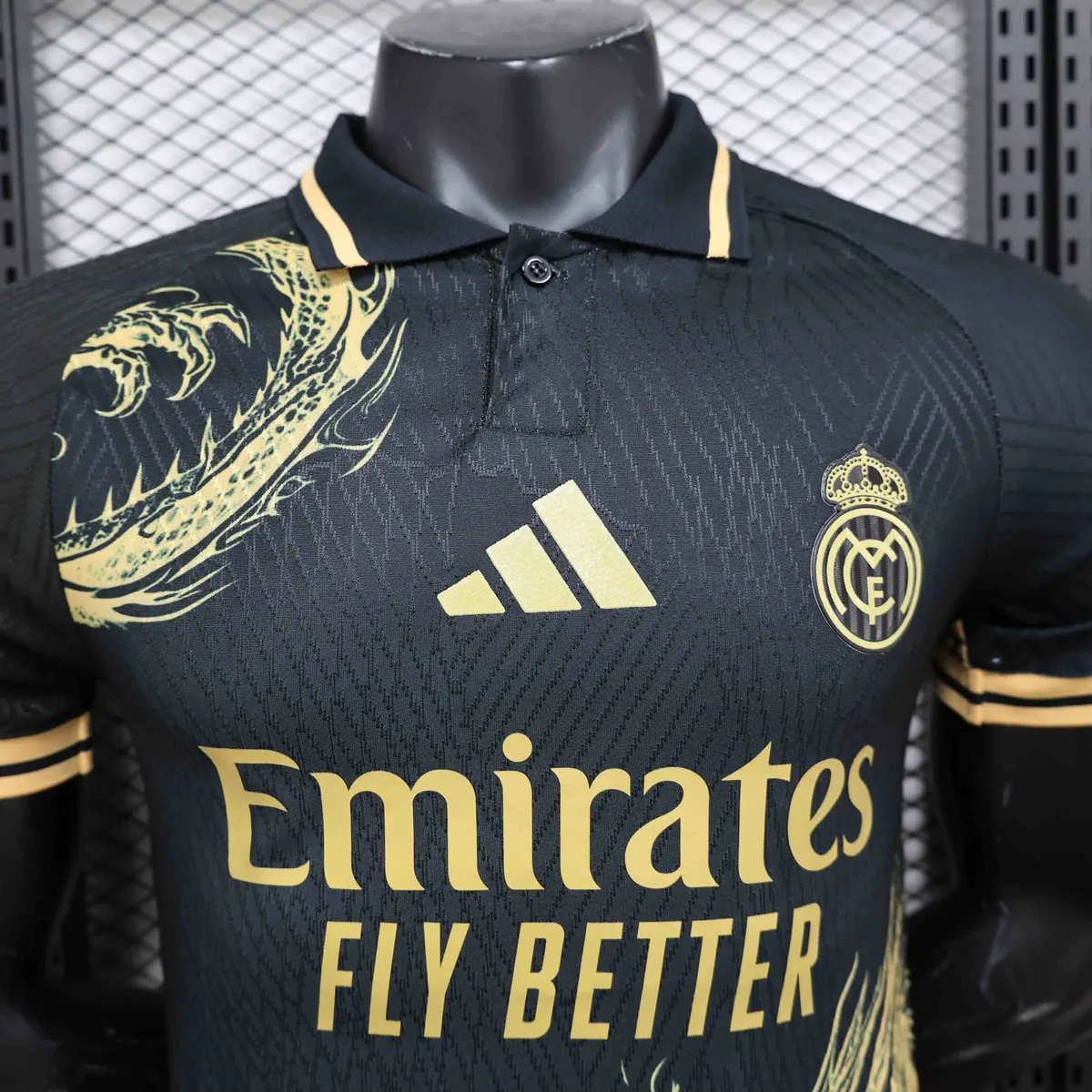 24-25 Real Madrid Dragon Black Special Edition Player Version Shirt AAAAJersey Supplier Yupoo 4