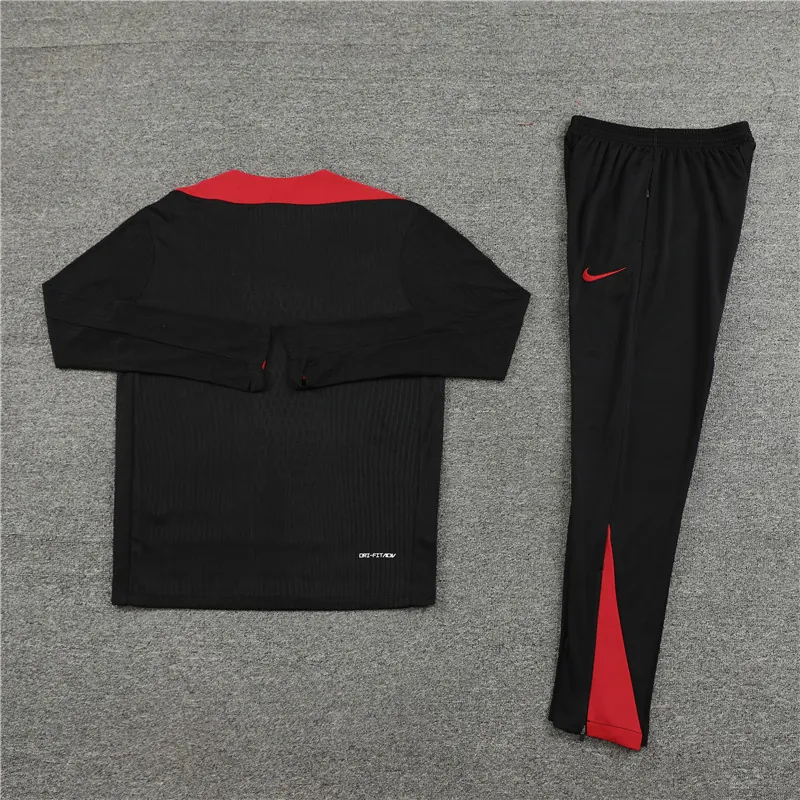 2024 Portugal Player Version Long Sleeve Training Suit Football Shirts 1