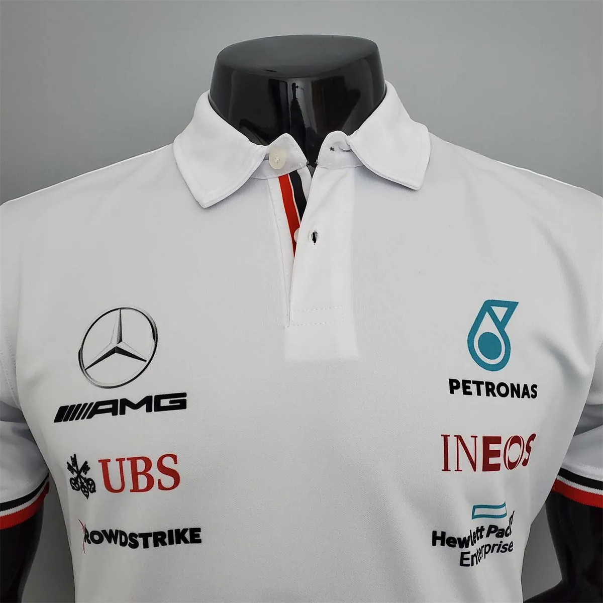 F1 Formula One racing suit; Mercedes POLO White 11