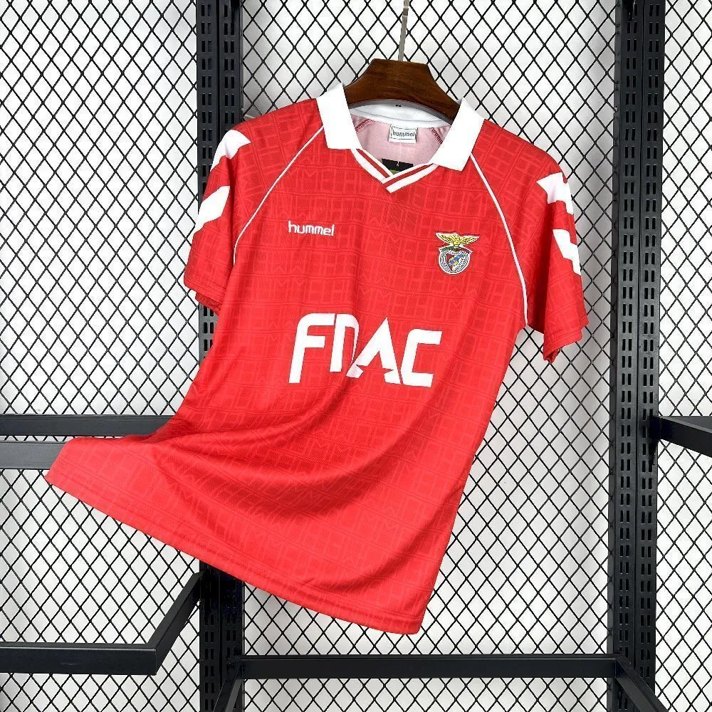 90-91 Benfica Home Retro Kit Vintage Football Shirt Sport AAAAJersey Supply Yupoo 5