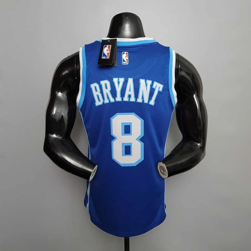 Retro night Bryant #8 Lakers blue 6