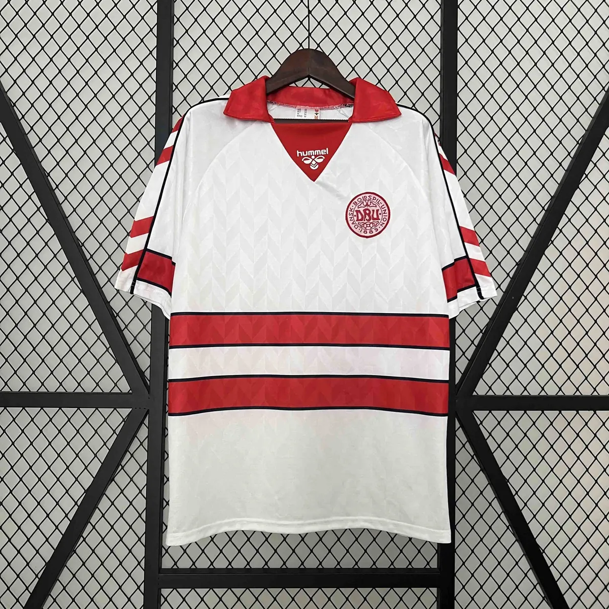 1988 Denmark Away Retro Kit Vintage Shirt AAAAJersey Wholesale Yupoo 6