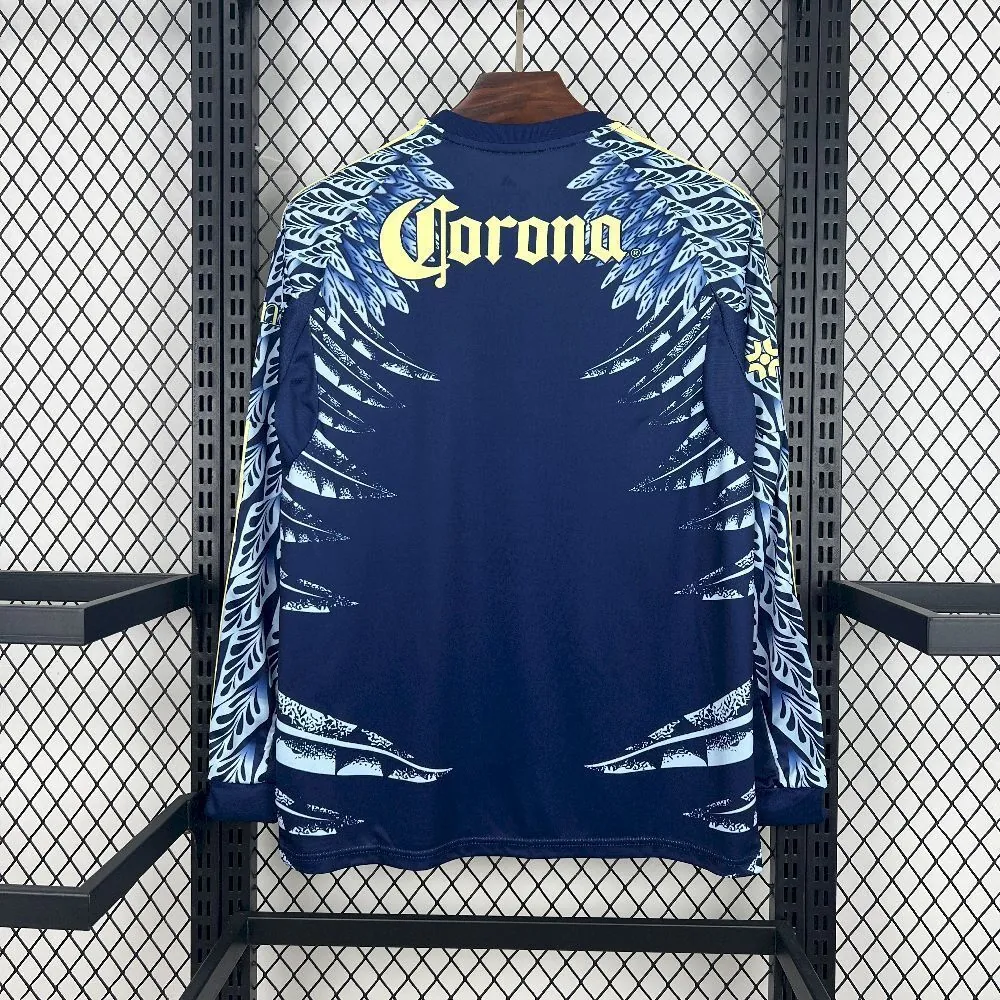 25-26 America Away Kit Soccer T-Shirt Long Sleeve AAAAJersey Supply Yupoo 1