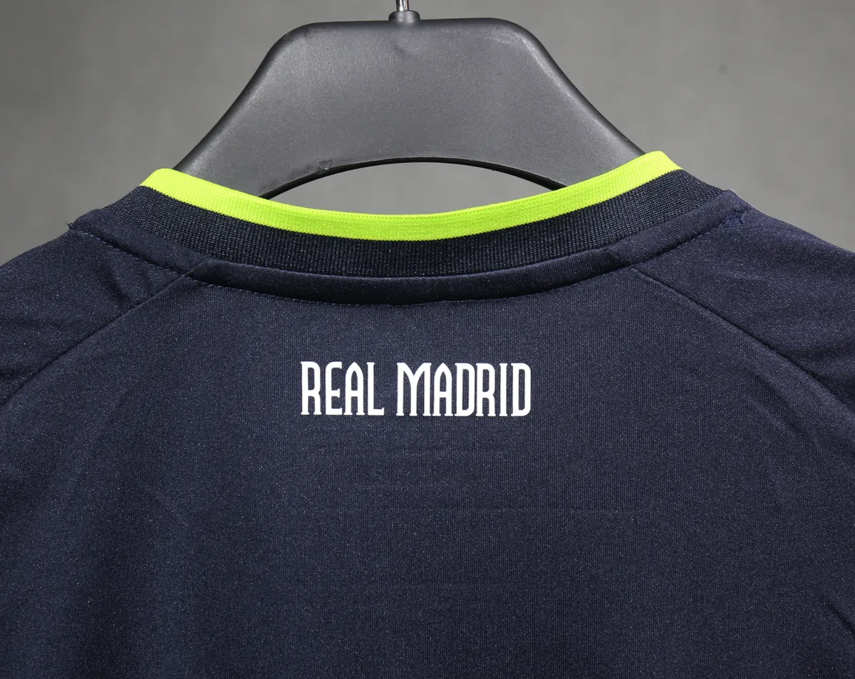 10-11 Real Madrid Away Retro Kit Vintage Player Version Long Sleeve Shirt AAAAJersey Dropship Y 2
