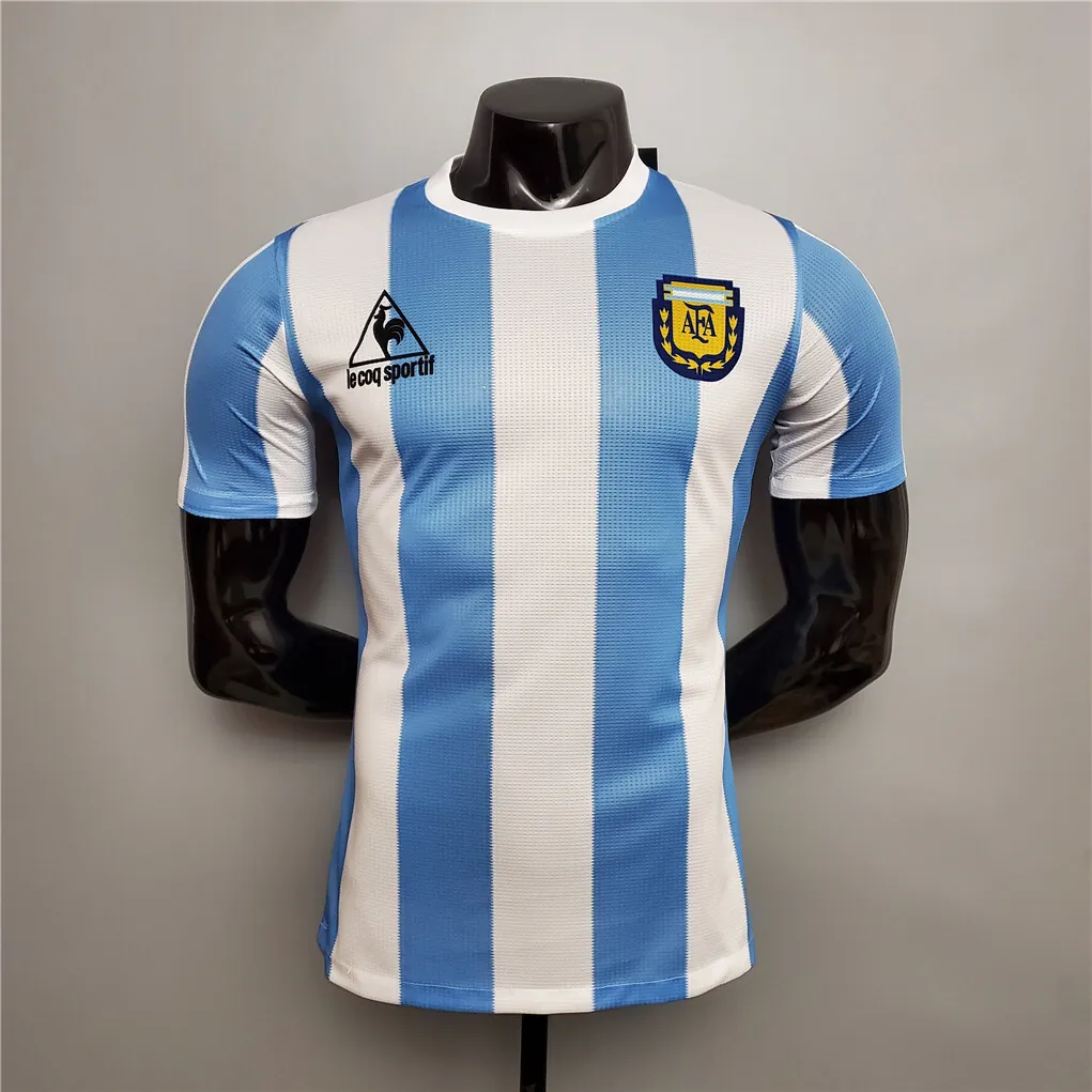 1986 Argentina home 10# Maradona Player version1684421352000 6