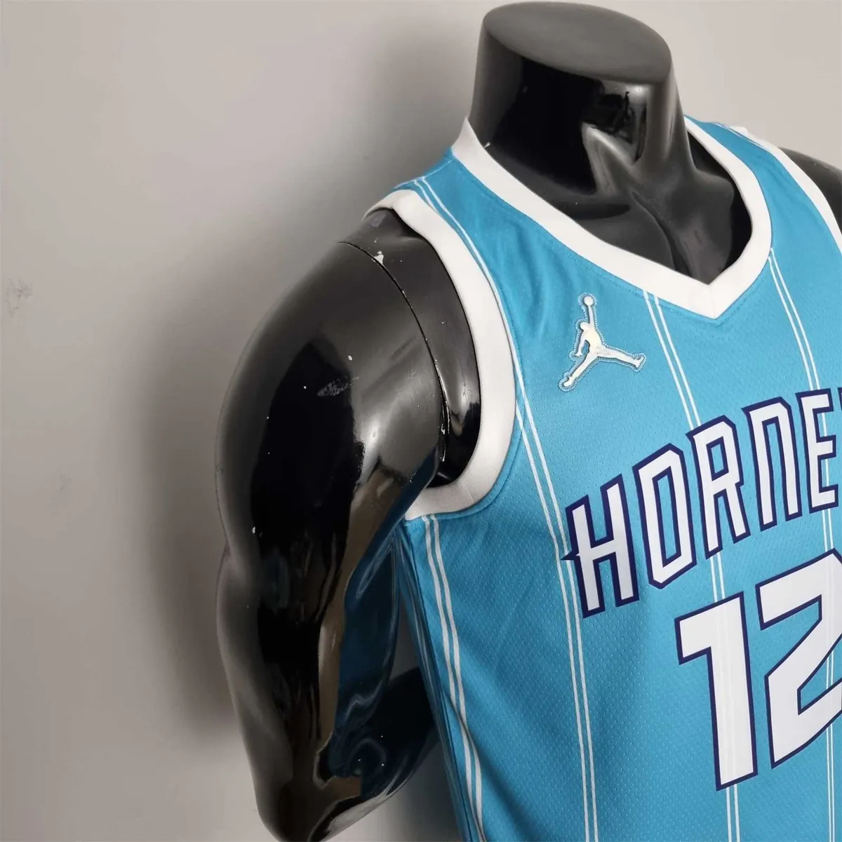 75th Anniversary Oubre jr.#12 Charlotte Hornets Blue NBA Jersey 4