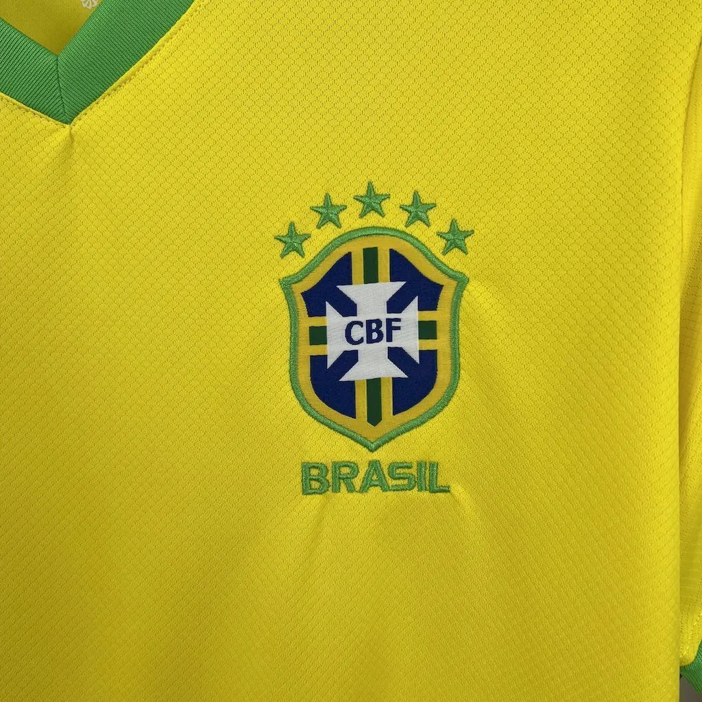 2025 Brazil x Jordan Yellow Special Edition Shirt Soccer Uniform AAAAJersey Wholesale Yupoo 3