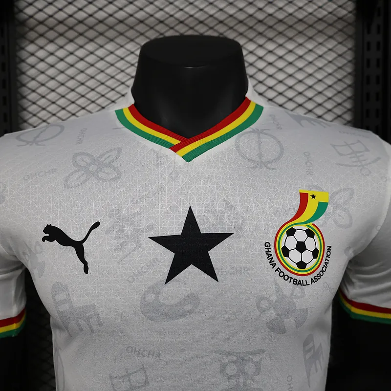 24-25 Ghana Home Kit Player Version Shirt Soccer AAAAJersey Yupoo 6