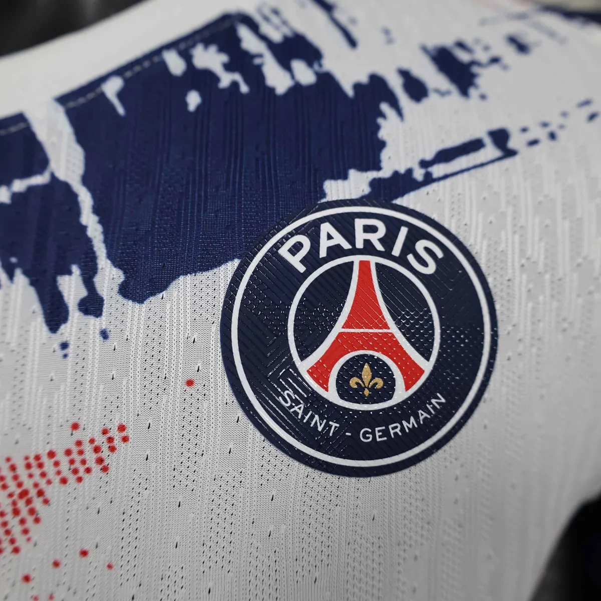 24-25 PSG Away Kit White Player Version Shirt Soccer Jerseys For Sale 6
