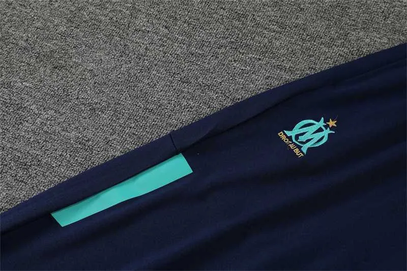 Polo Marseille color blue and green team logo 9