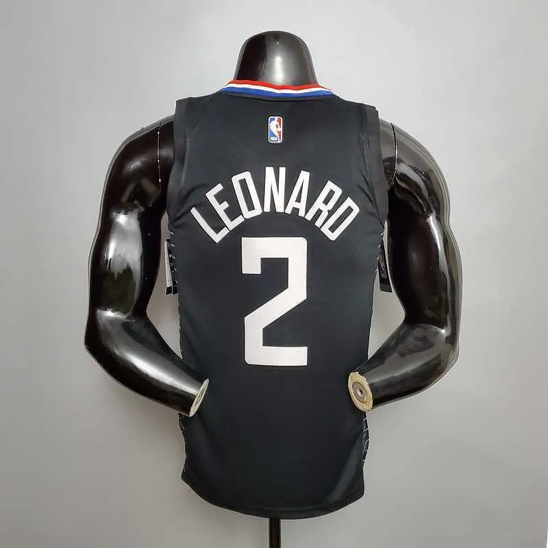 New Clippers LEONARD#2 Theme Limited City Edition Black 2