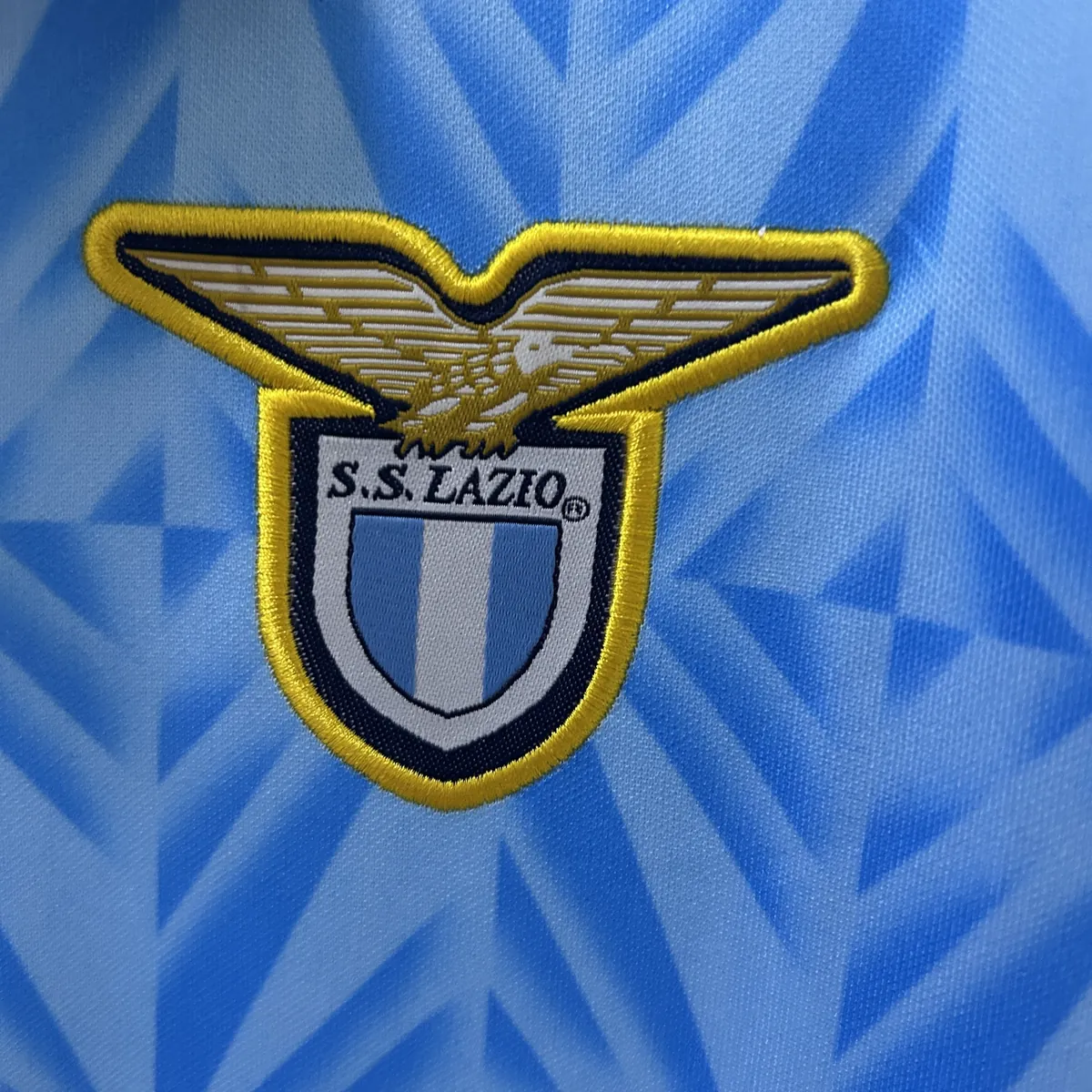 91-92 Lazio Home Retro Kit Vintage Shirt AAAAJersey Dropship Yupoo 3