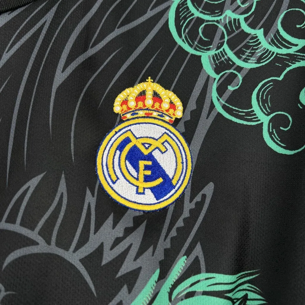 25-26 Real Madrid Green Dragon Special Edition Shirt AAAAJersey Dropship Yupoo 2