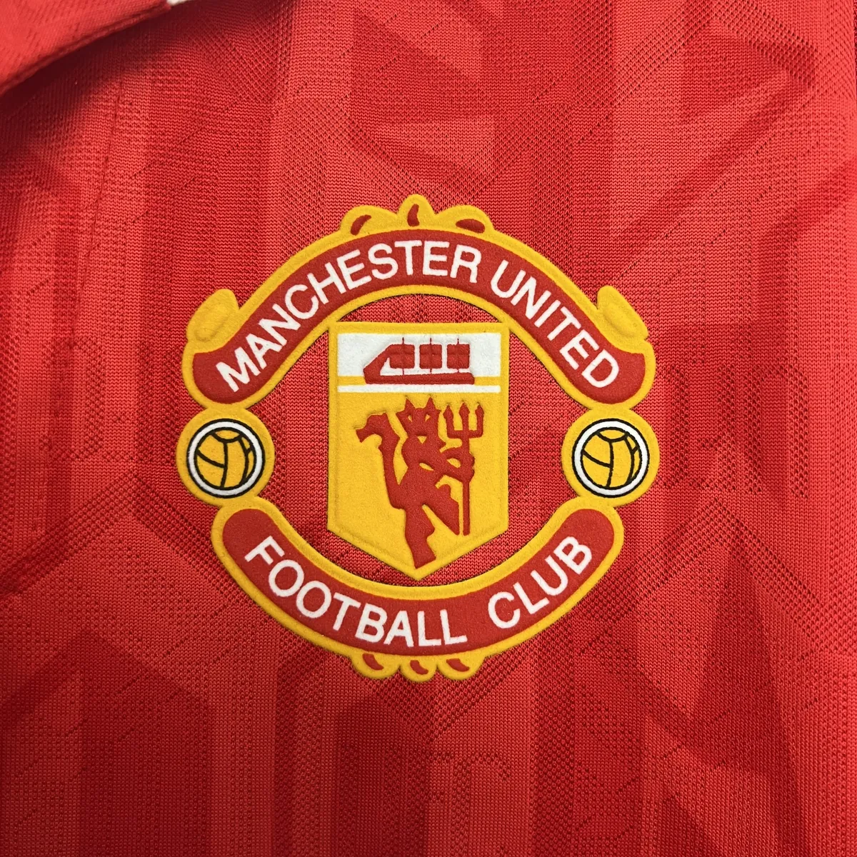 92-94 Manchester United Home Retro Kit Long Sleeve Shirt Cheap AAAAJerseys Supply Yupoo 4