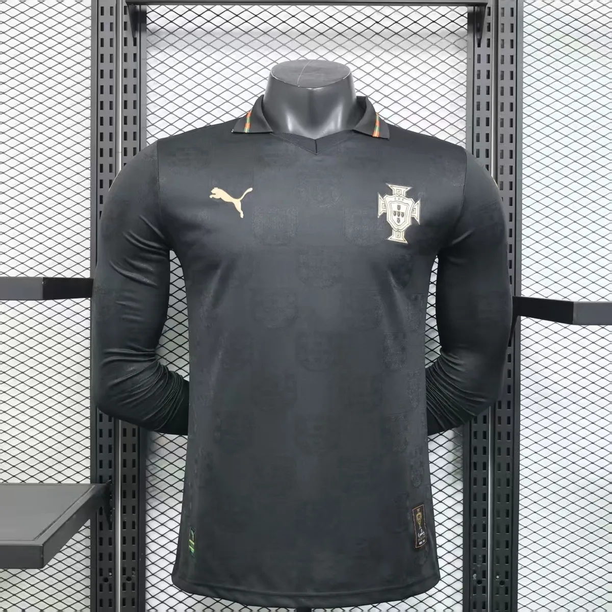 2026 World Cup Portugal Away Kit Player Version Football Long Sleeve Shirt AAAAJersey Supply Yu 8