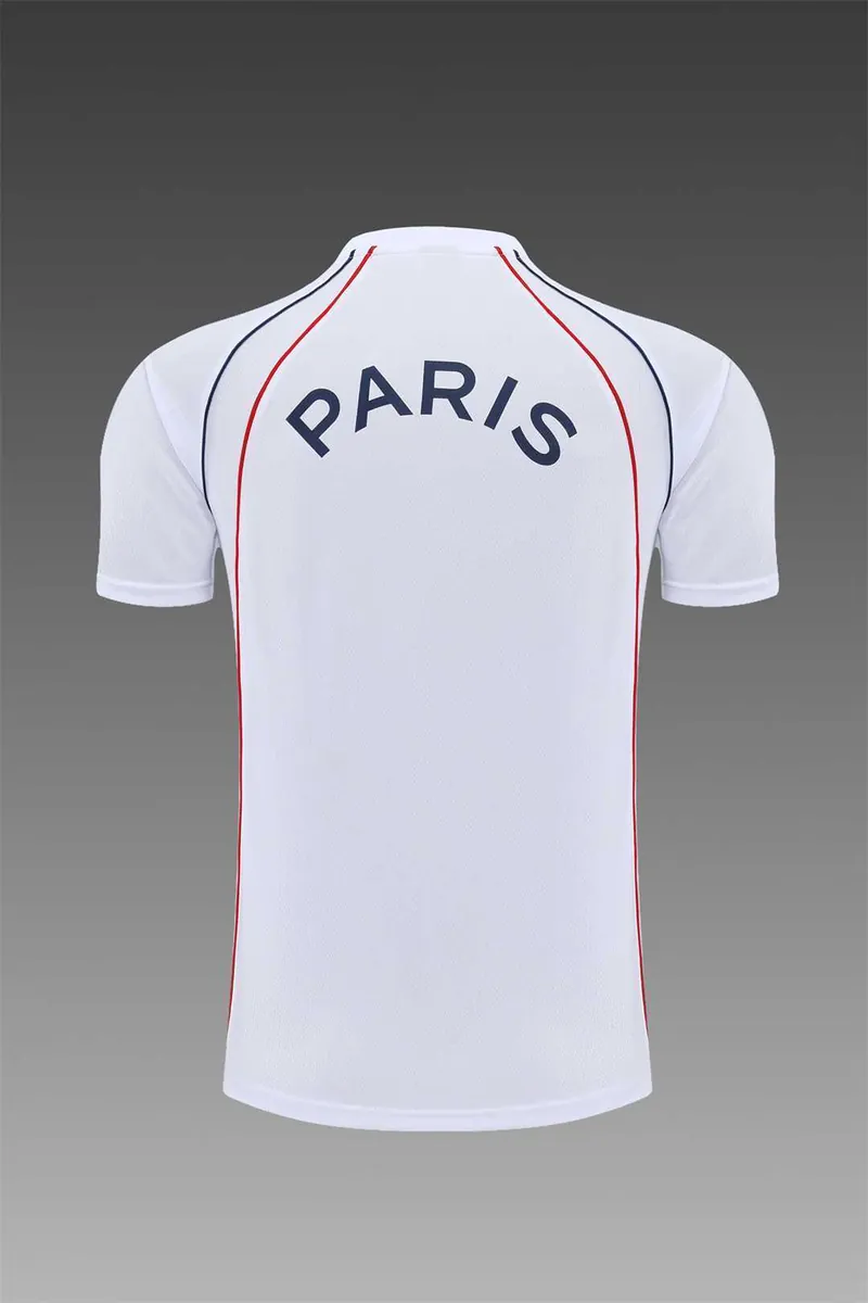 22-23 PSG training suit short sleeve kit White 6