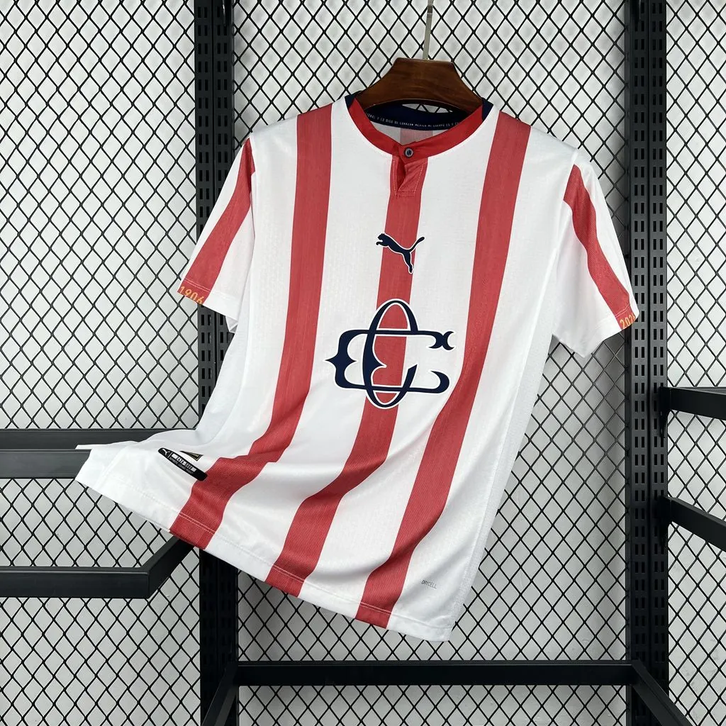 26-27 Chivas Mens 120th Anniversary Soccer T-Shirt AAAAJersey Supply Yupoo 8 2
