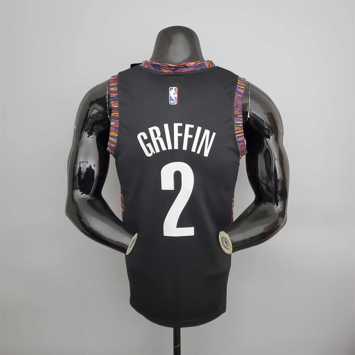 griffin#2 Brooklyn Nets City version black 8