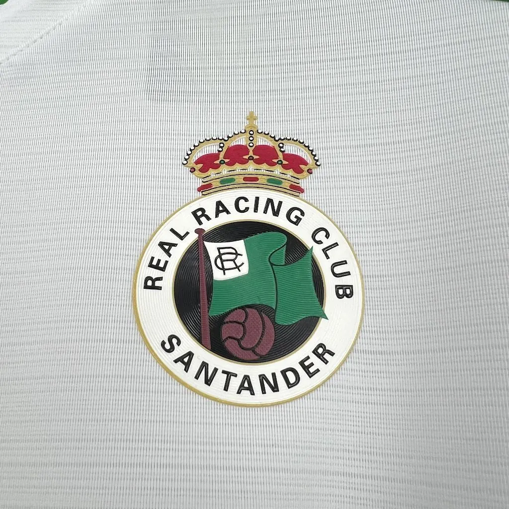 24-25 Racing de Santander Home Shirt Football Uniforms AAAAJersey Supplier Yupoo 3