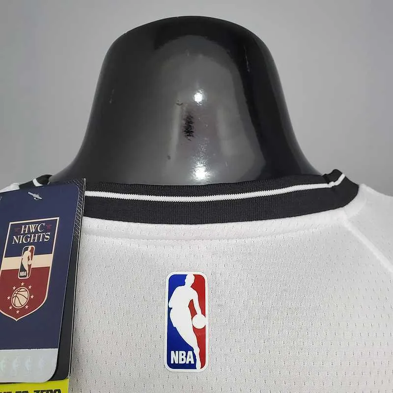 ALDRIDGE#21 Brooklyn Nets white 2