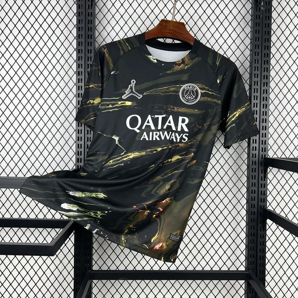 2025-26 PSG Jordan Night Edition Away Football jersey Fan version AAAAJersey Supply Yupoo 7