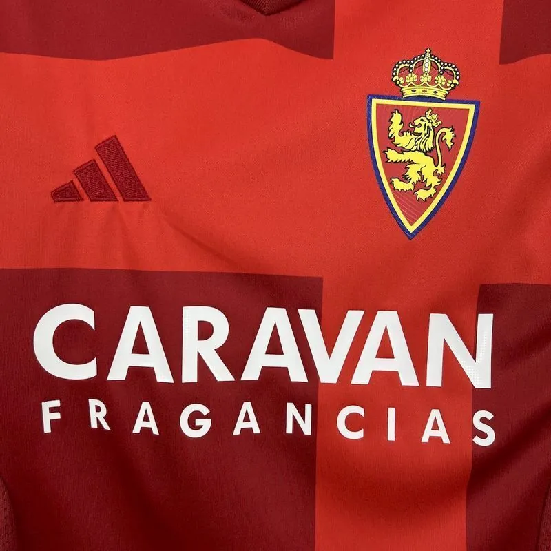 24-25 Real Zaragoza Away Kid Kits Youth Apparels Soccer AAAAJersey Yupoo 5