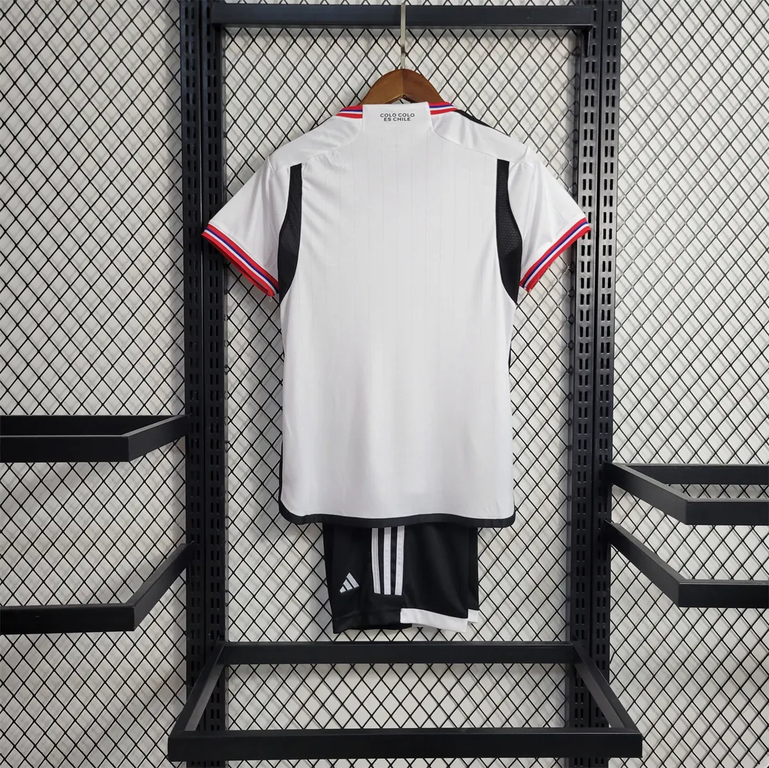 23-24 Colo-Colo home kids kit 9