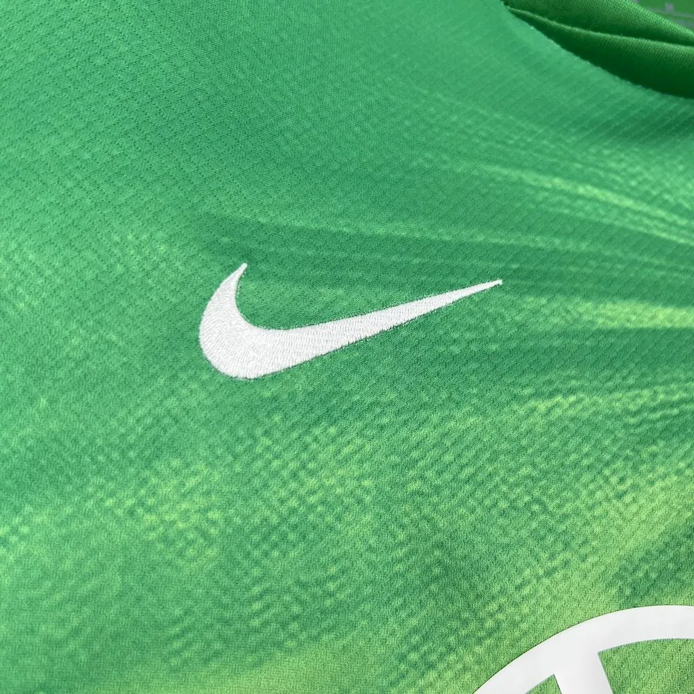 25-26 Wolfsburg Home Shirt Football Apparels Soccer AAAAJersey Yupoo 2