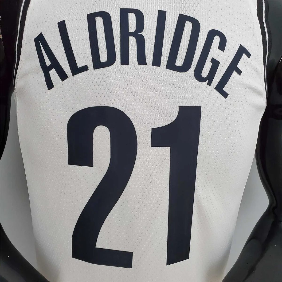 75th Anniversary ALDRIDGE#21 Nets White 3