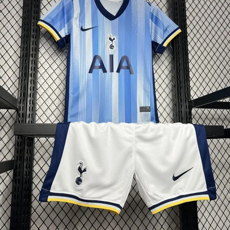 24-25 Tottenham Hotspur Away Kid Kits Youth Apparels Football AAAAJersey Yupoo 6