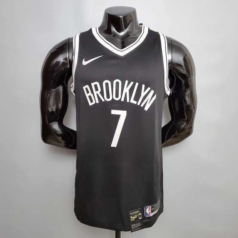 Durant #7 Brooklyn Nets black 8