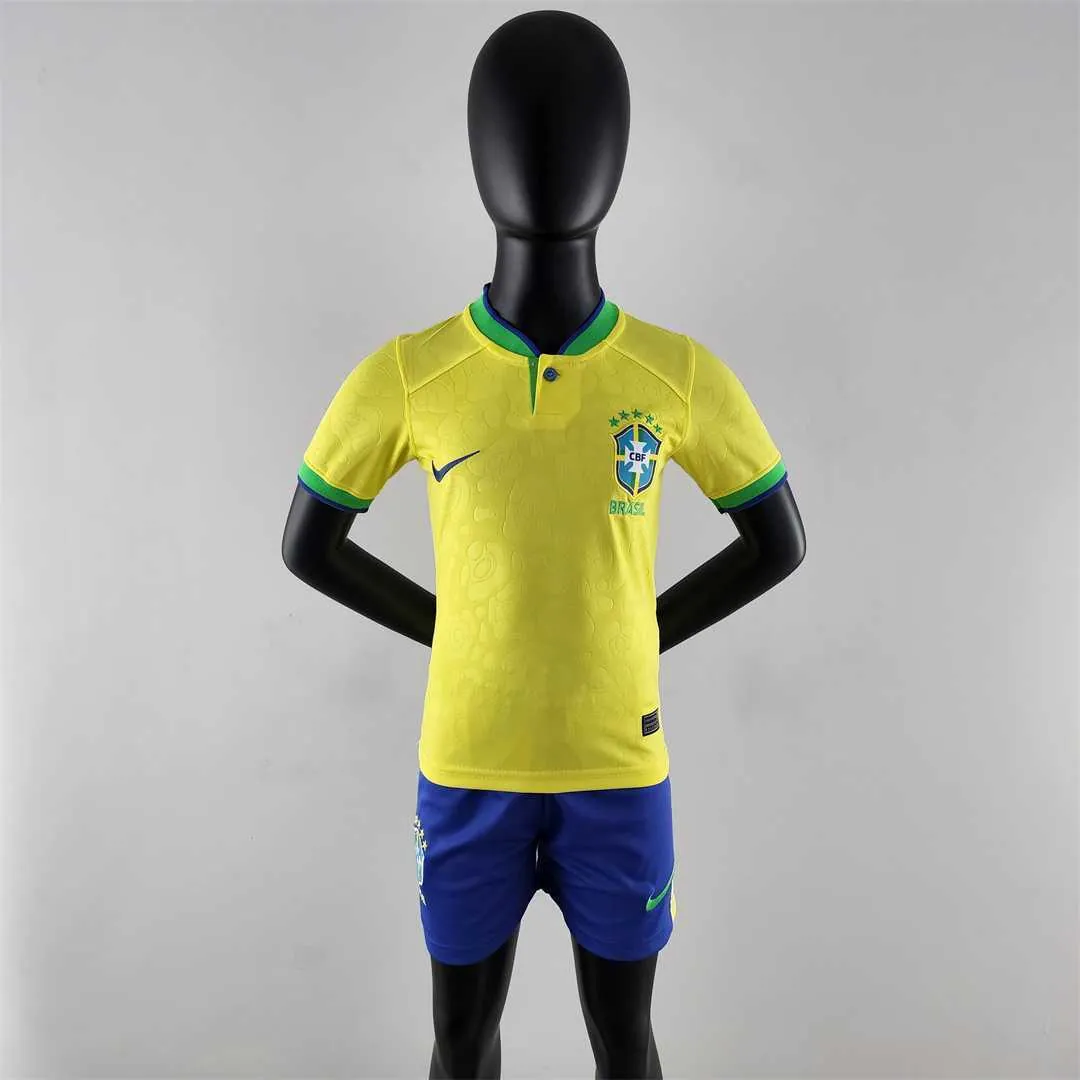 2022 Brazil home kids kit 10