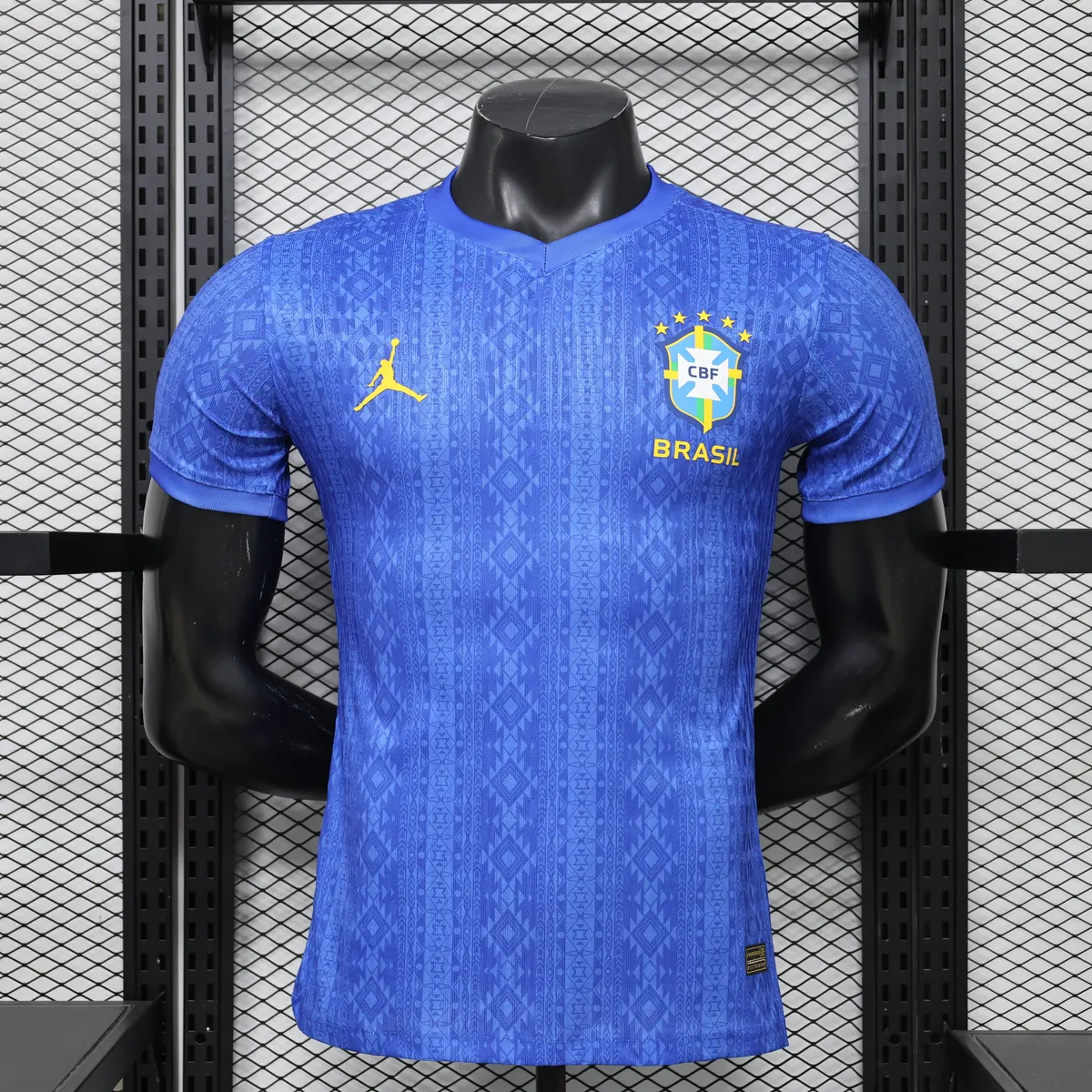 2026 Brazil Mens Special Edition Player Version Football Blue Shirt AAAAJersey Supply Yupoo 8